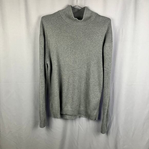 Banana Republic Supima Cotton Sweater Mens M Turtleneck Academia Cottagecore